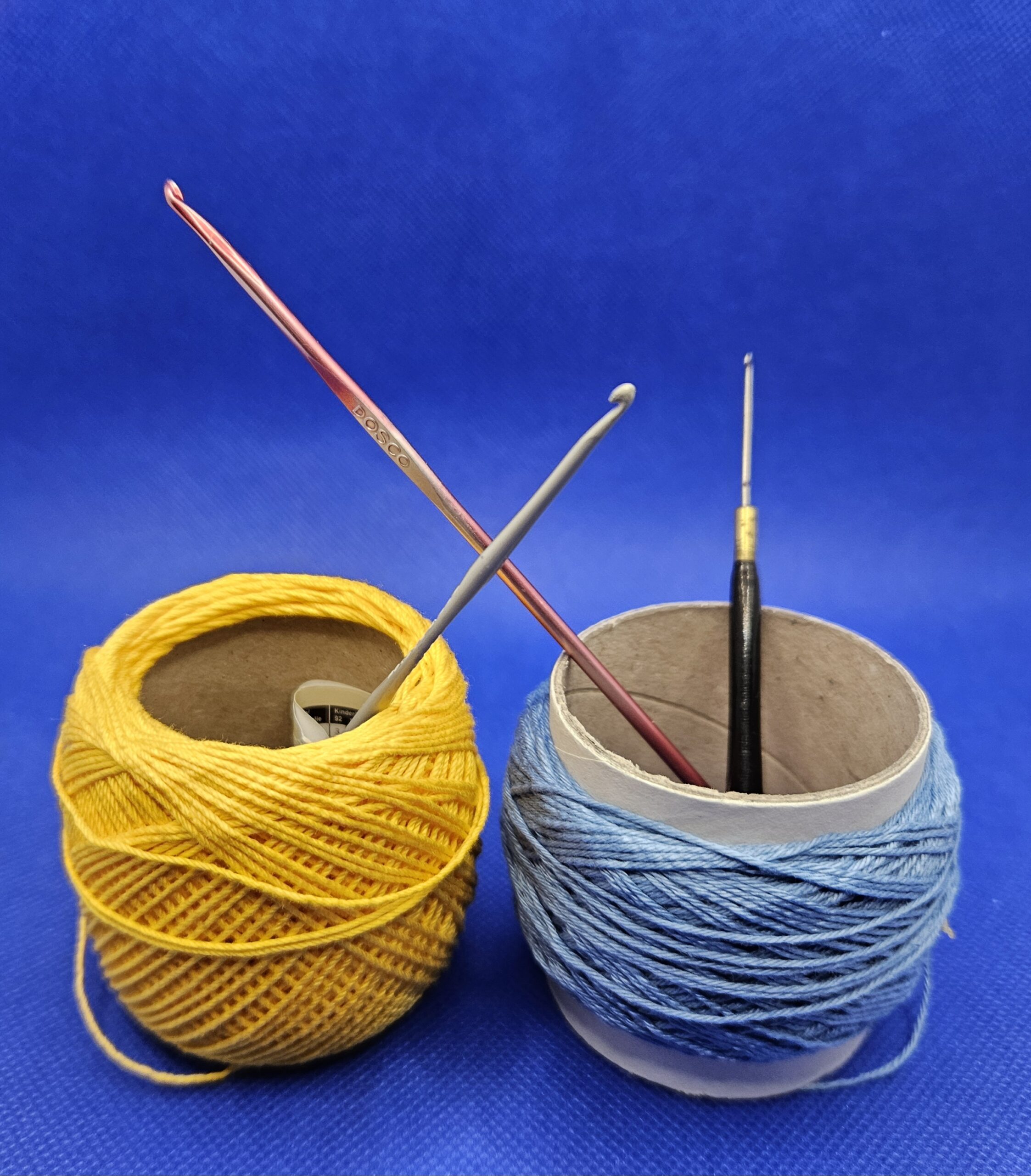 atelier crochet coton avec crochets